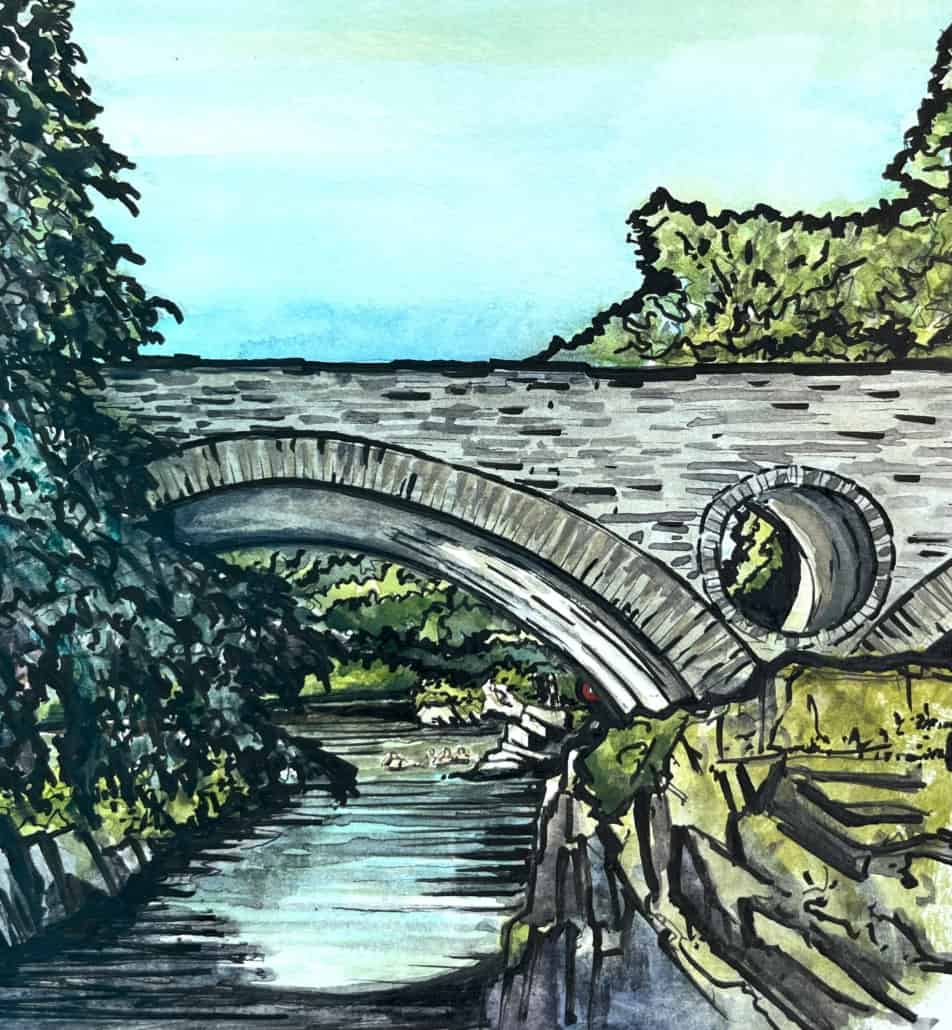 Bridge, Cenarth Falls, Pembrokeshire